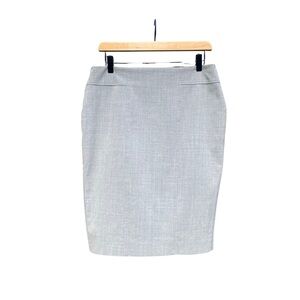 Le Chateau | Classic Textured Pencil Skirt Made in Canada